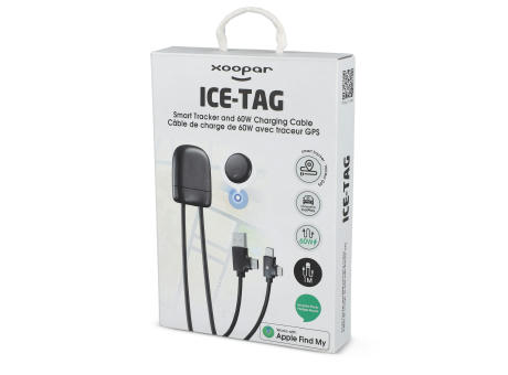 4034 - Xoopar Ice-Tag Kabel wird mit Find My Tracker geliefert