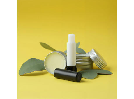 Klassischer Lippenpflegestift aus recycelten Materialien