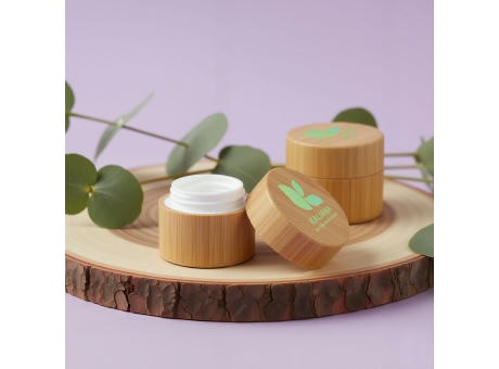 Lipbalm rund Bambus
