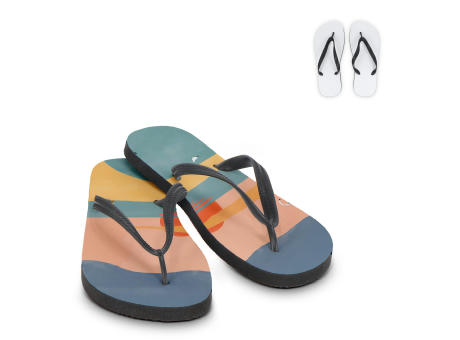 Zehensandalen Größe XL 43/46 Sublimation