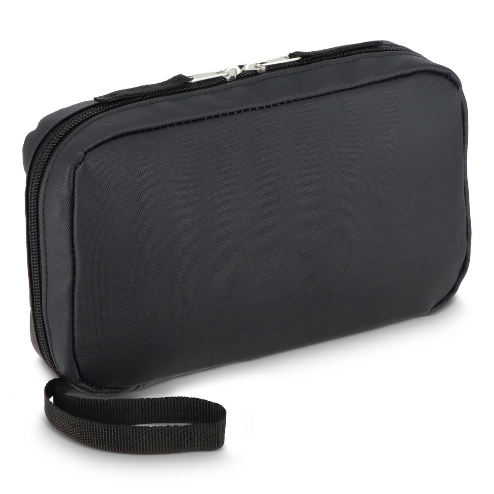 rPET PU-beschichtete 210D Napa-Organizer-Tasche 22 x 13 x 4 cm