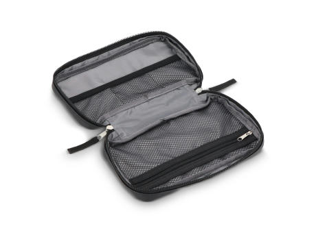 rPET PU-beschichtete 210D Napa-Organizer-Tasche 22 x 13 x 4 cm