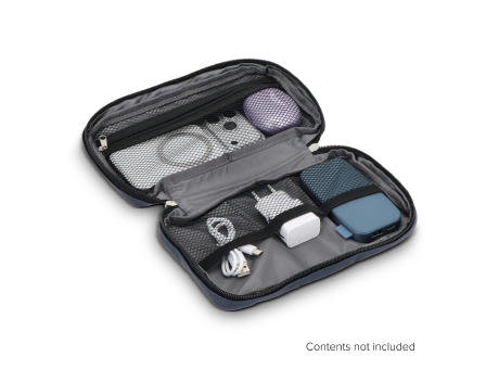 rPET PU-beschichtete 210D Napa-Organizer-Tasche 22 x 13 x 4 cm