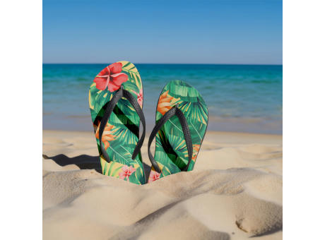 Zehensandalen Größe L 39/42 Sublimation