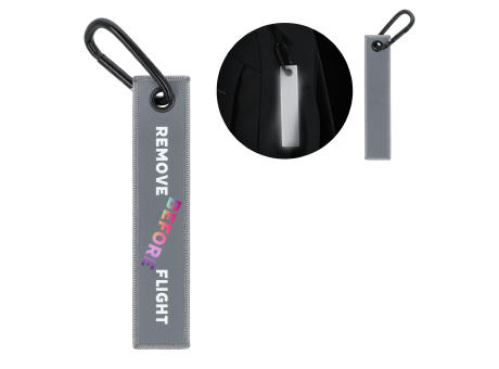 Reflektierender Anhänger 30 x 145 cm