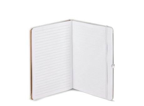 Notizbuch Olmo Hardcover PU A5 mit Haftnotizen