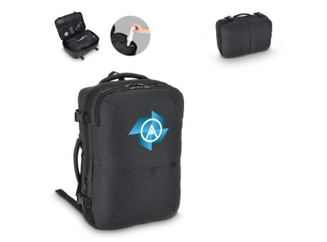 PU-beschichteter Dalston-Rucksack Vakuumrucksack 30 x 15 x 45 cm 20 l