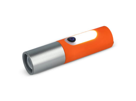 Wiederaufladbare 10-W-LED-Taschenlampe mit Zoomfunktion, 300 lm