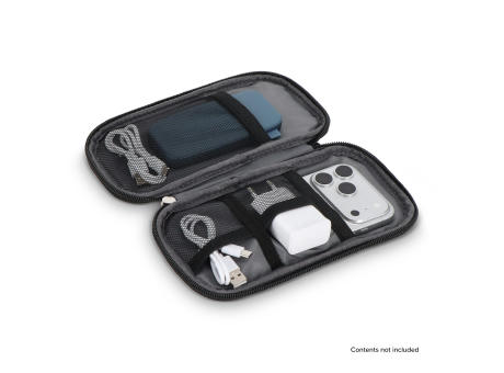 rPET PU-beschichtete 210D Kyra-Organizer-Etui 20 x 11,5 x 2 cm