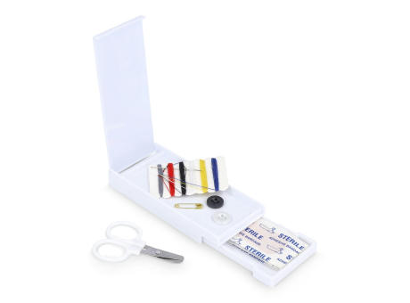 Reise-Näh- und Pflasterset in PP-Box