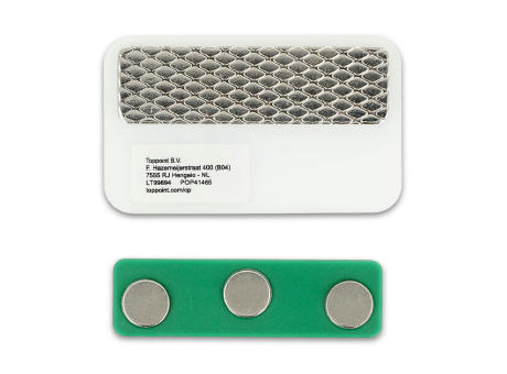 Namensschild mit Magnet 50x30mm
