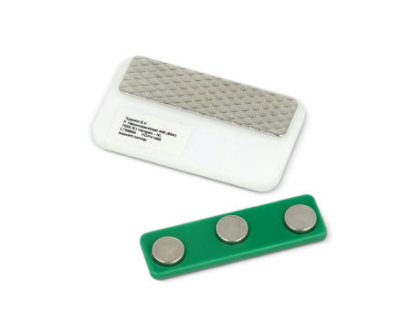 Namensschild mit Magnet 50x30mm