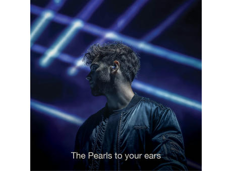 Fresh 'n Rebel Pearls Radiant Festival Ohrstöpsel – Zertifizierter Gehörschutz – Case mit Tracker