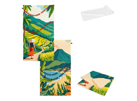 R-PET Frottierhandtuch 100x180 cm (300 g/m²) Sublimation