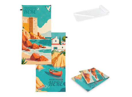 R-PET Frottierhandtuch 70x140 cm (300 g/m²) Sublimation
