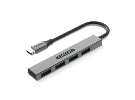Sitecom CN-5001 USB-C to 4x USB-A Nano hub