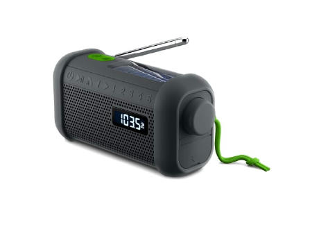 MH-08 | Muse Radio, Bluetooth-Lautsprecher mit Solar- und Öffnungsmechanismen