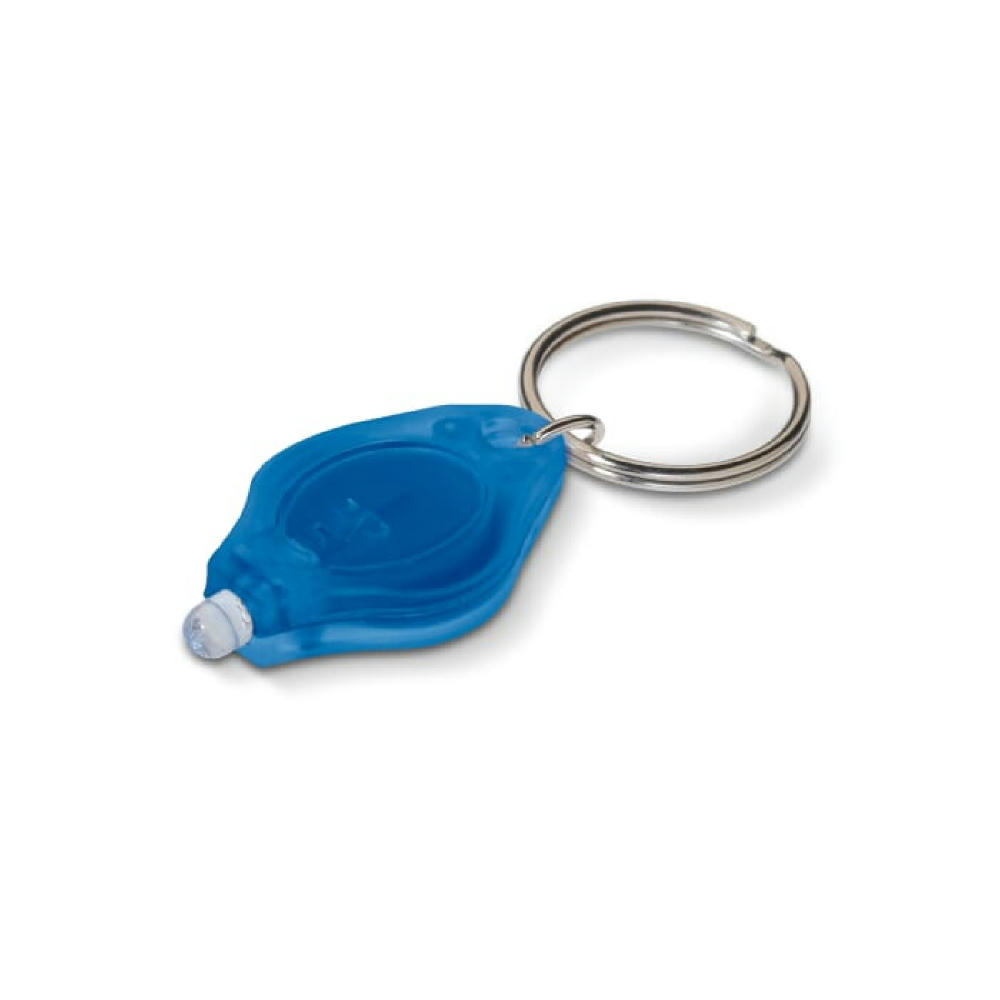 Schlüsselanhänger mit Mini-Taschenlampe
