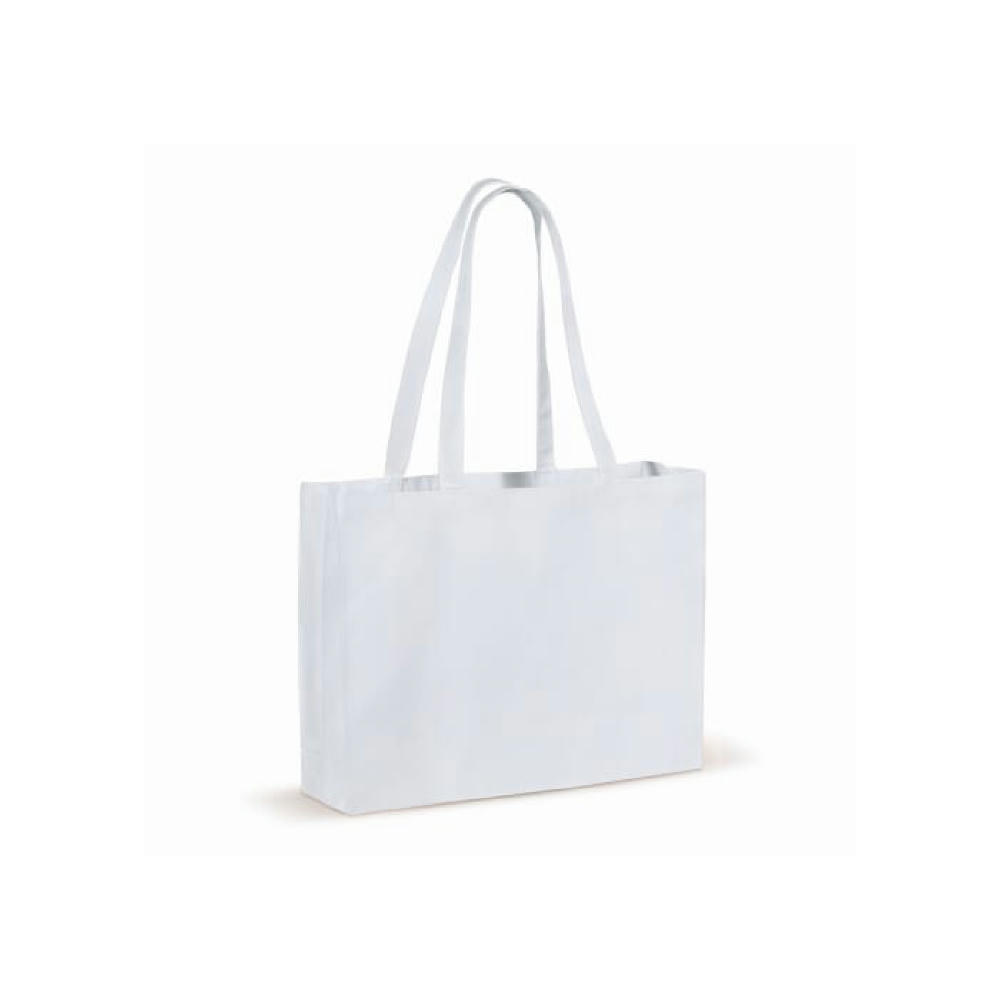 Tasche aus recycelter Baumwolle 140g/m² 49x14x37cm