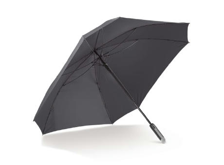 Luxus 27” quadratischer Regenschirm mit automatischer Öffnung
