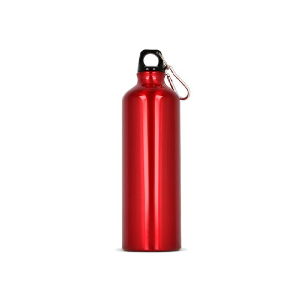 Aluminium Wasserflasche mit Karabiner 750ml