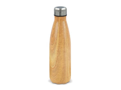 Isolierflasche Swing Holz-Edition mit Temperaturanzeige 500ml