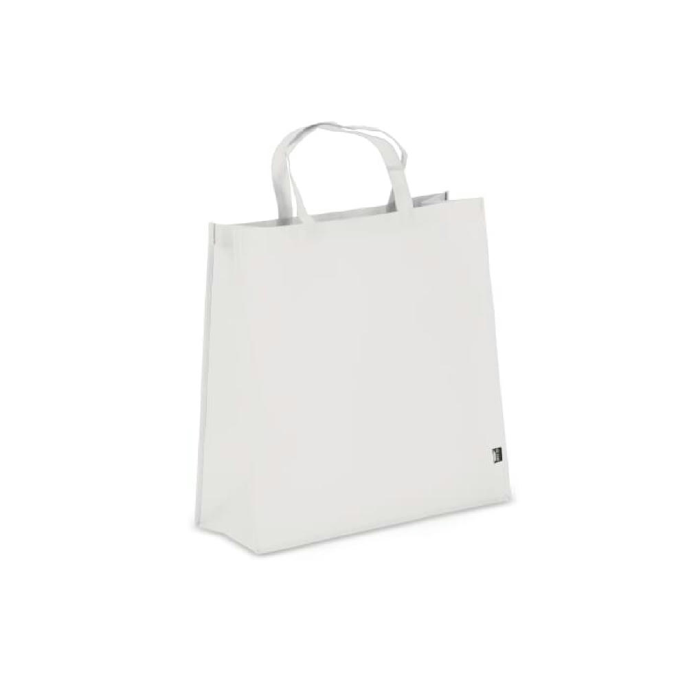 R-PET Tragetasche aus Non Woven 45 x 18 x 45cm 75g/m²