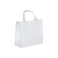 R-PET Tragetasche aus laminiertem Non Woven 40 x 16 x 35cm 105g/m²