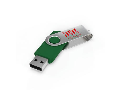 USB Stick Twister Green, 2 GB Basic