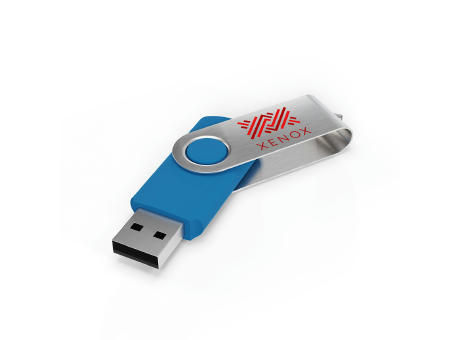 USB Stick Twister Light Blue, 2 GB Basic