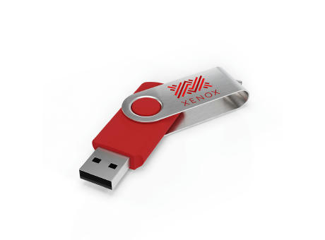USB Stick Twister Red, 2 GB Basic