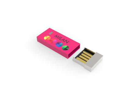 USB Stick Milan Fuchsia, 2 GB Basic