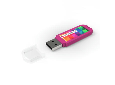 USB Stick Spectra 3.0 India Fuchsia, 16 GB Premium