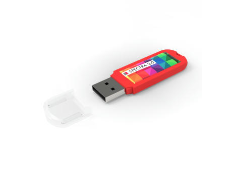 USB Stick Spectra 3.0 India Red, 16 GB Premium