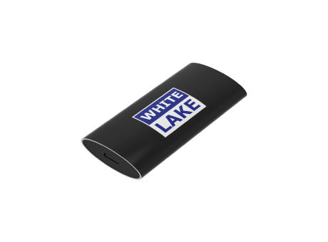 White Lake Compact External SSD Silver, 1TB