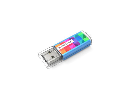 USB Stick Original Delta Blue, 2 GB Premium
