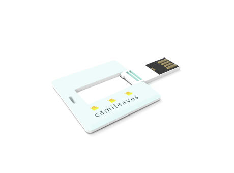 USB Stick Square Card, 2 GB Basic