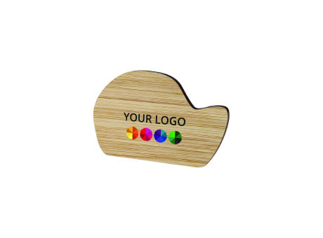 Badge Bamboo DYO, Magnet, Print in full color