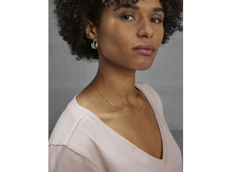 Camiseta con Cuello en V de Mujer #E150