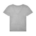 Camiseta con Cuello en V de Mujer #E150