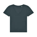 Camiseta con Cuello en V de Mujer #E150
