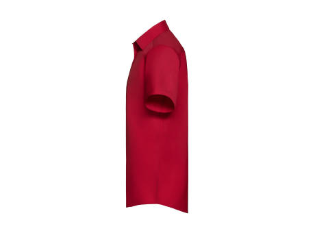 Camisa popelin manga corta hombre