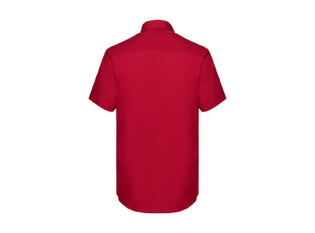 Camisa popelin manga corta hombre
