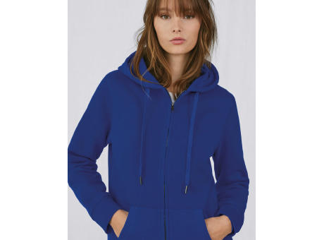 Sudadera Queen con capucha y cremallera mujer 