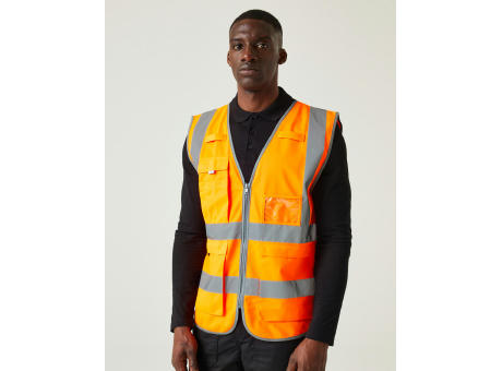 Chaleco ejecutivo Hi-Vis Pro