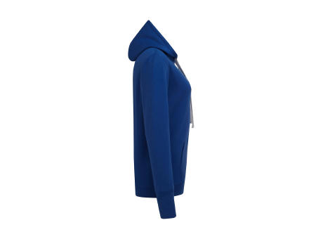 Sudadera con capucha en contraste mujer