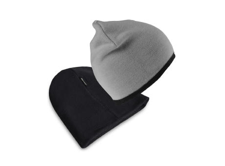 Gorro de punto contrastado