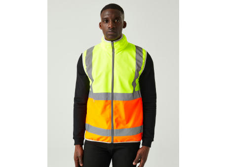 Chaleco con cremallera Hi-Vis Pro