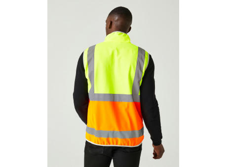 Chaleco con cremallera Hi-Vis Pro