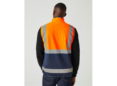Chaleco con cremallera Hi-Vis Pro